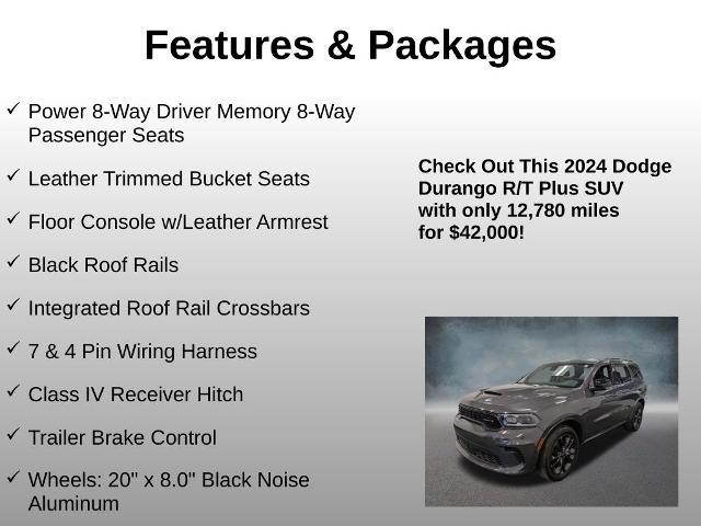 2024 Dodge Durango R/T Plus AWD