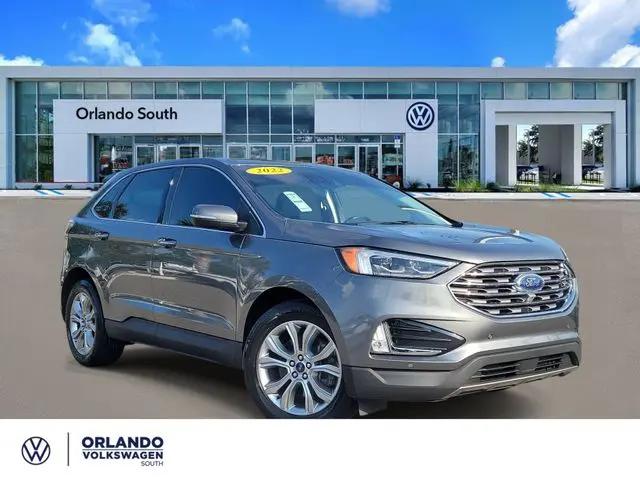 2022 Ford Edge Titanium for sale in Orlando, FL