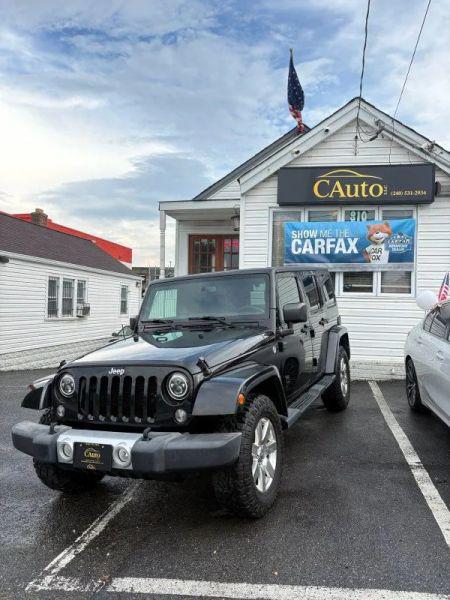 2015 Jeep Wrangler Unlimited Sahara for sale in Silver Spring, MD