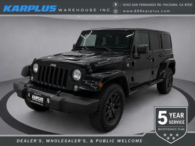 2017 Jeep Wrangler Unlimited Smoky Mountain for sale in Pacoima, CA