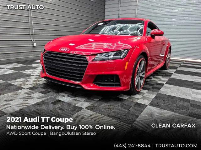 2021 Audi TT Coupe 45 TFSI quattro S tronic for sale in Sykesville, MD