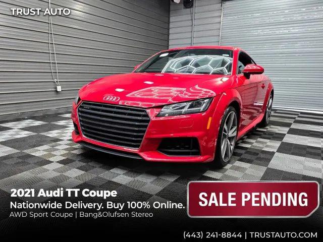 2021 Audi TT Coupe 45 TFSI quattro S tronic for sale in Sykesville, MD