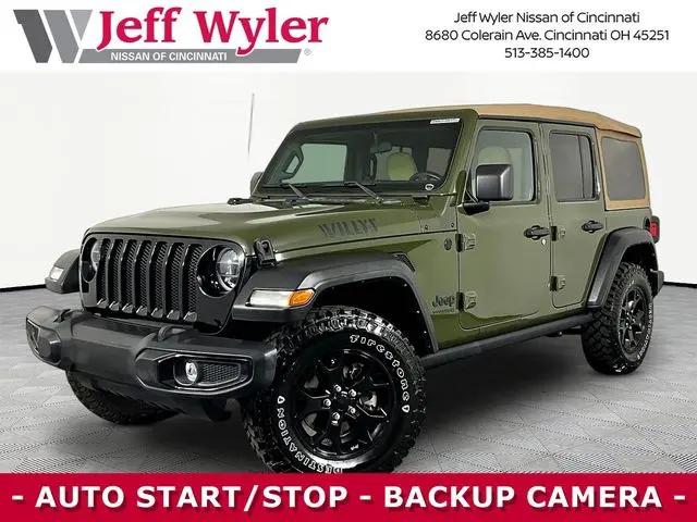 2022 Jeep Wrangler Unlimited Willys 4x4 for sale in Cincinnati, OH