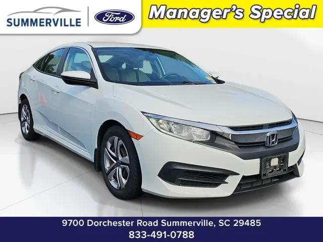 2016 Honda Civic LX for sale in Summerville, SC