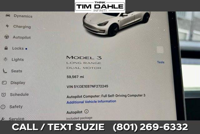 2022 Tesla Model 3 Long Range Dual Motor All-Wheel Drive