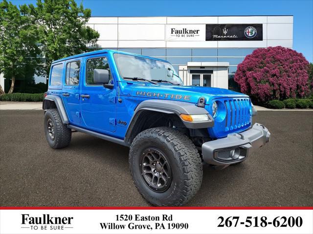 2023 Jeep Wrangler 4-Door High Tide 4x4 for sale in Willow Grove, PA