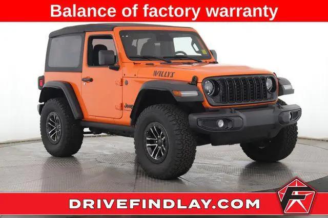 2025 Jeep Wrangler 2-Door Willys 4x4 for sale in Findlay, OH