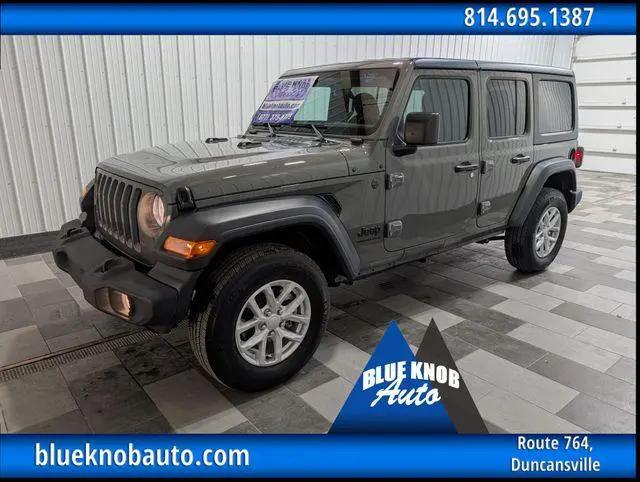 2023 Jeep Wrangler 4-Door Sport S 4x4 for sale in Duncansville, PA