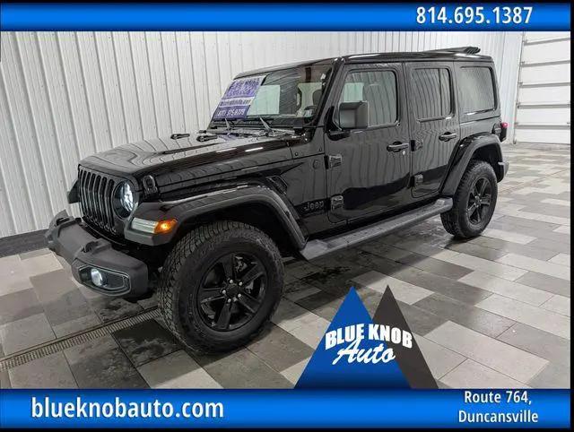 2022 Jeep Wrangler Unlimited Sahara Altitude 4x4 for sale in Duncansville, PA