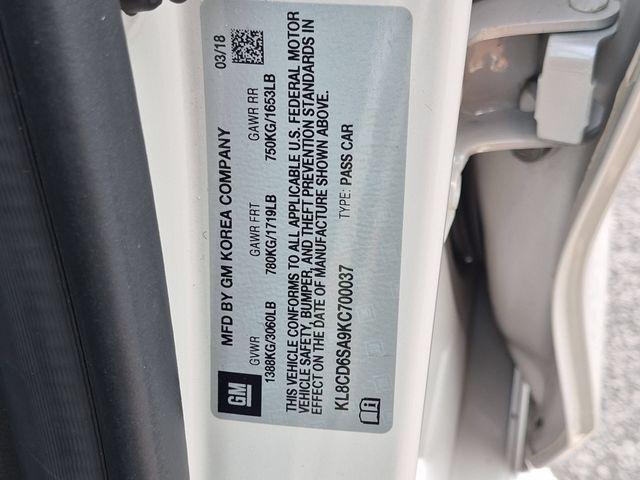 2019 Chevrolet Spark 1LT CVT