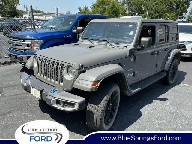 2022 Jeep Wrangler 4xe Unlimited Sahara 4x4 for sale in Blue Springs, MO