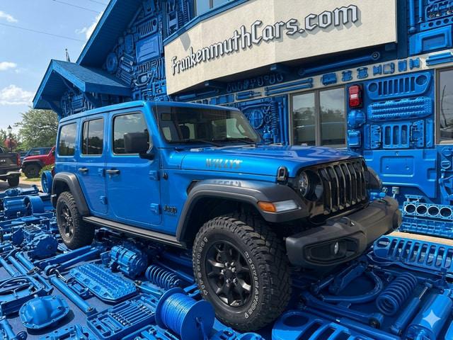 2022 Jeep Wrangler Unlimited Willys 4x4 for sale in Frankenmuth, MI