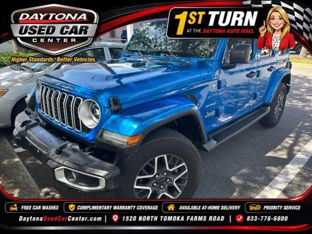 2024 Jeep Wrangler 4-Door Sahara 4x4 for sale in Daytona Beach, FL