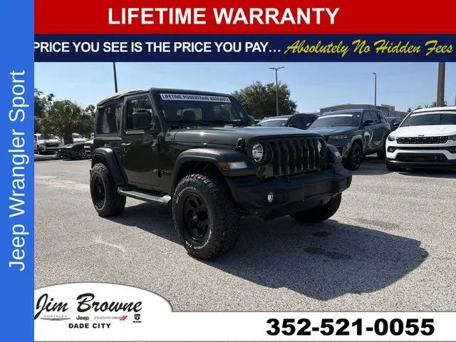 2021 Jeep Wrangler Sport 4x4 for sale in Dade City, FL