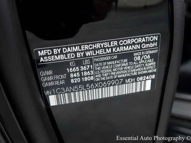 2006 Chrysler Crossfire Base