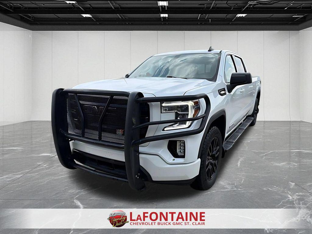 Summit White 2021 GMC Sierra 1500 Pickup Truck Four-Wheel Drive Automatic