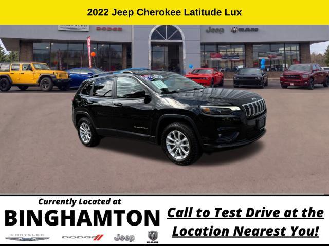 2022 Jeep Cherokee Latitude Lux 4x4 for sale in Binghamton, NY