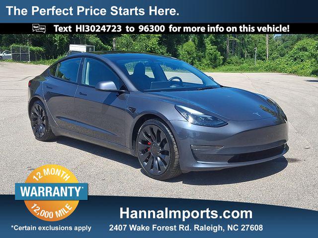 2023 Tesla Model 3 Performance Dual Motor All-Wheel Drive for sale in Raleigh, NC