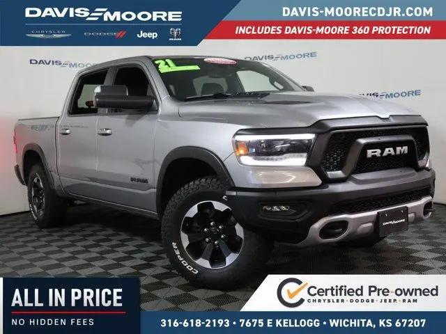 2021 Ram 1500 Rebel Crew Cab 4x4 5'7" Box for sale in Wichita, KS