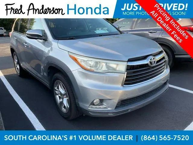 2015 Toyota Highlander Limited V6 for sale in Greenville, SC
