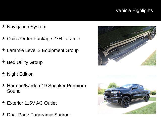 2027 RAM Ram 1500 RAM 1500 LARAMIE CREW CAB 4X4 57 BOX