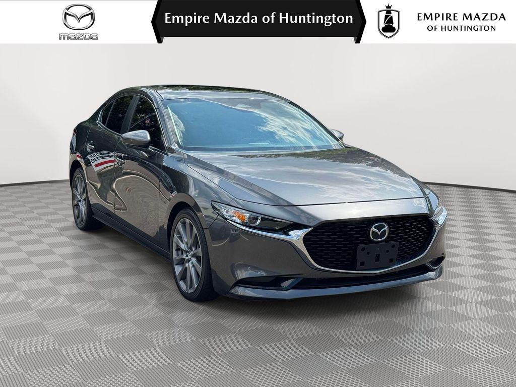 Machine Gray Metallic 2024 Mazda MAZDA3 Sedan Front-Wheel Drive 6-Speed Automatic