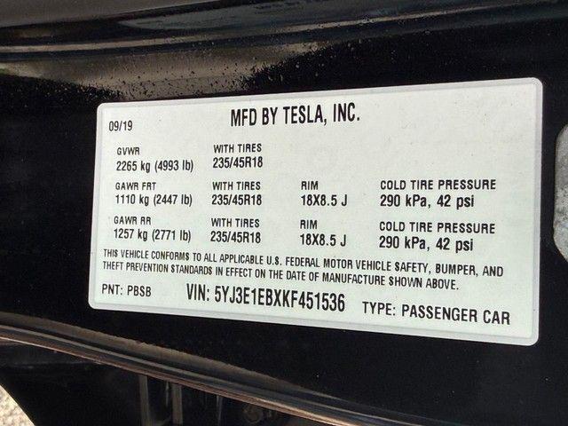 2019 Tesla Model 3 Long Range