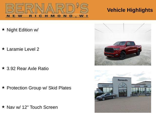 2027 RAM Ram 1500 RAM 1500 LARAMIE CREW CAB 4X4 57 BOX
