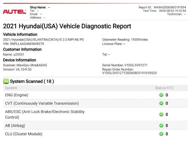 2021 Hyundai Elantra SE