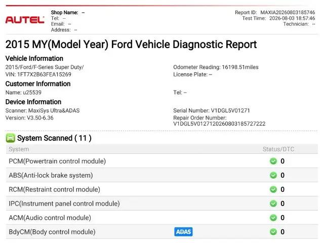 2015 Ford F-250 XL