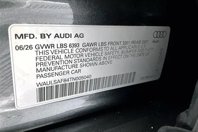 2026 Audi S8 TFSI quattro tiptronic