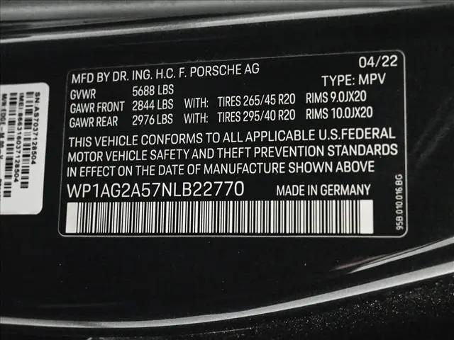 2022 Porsche Macan S