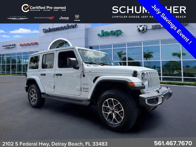 2022 Jeep Wrangler Unlimited Sahara 4x4 for sale in Delray Beach, FL