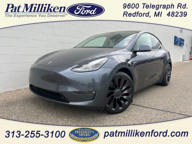 2022 Tesla Model Y Performance Dual Motor All-Wheel Drive for sale in Redford, MI