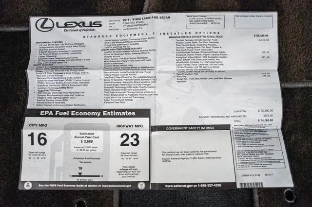 2011 Lexus LS 460 LS 460