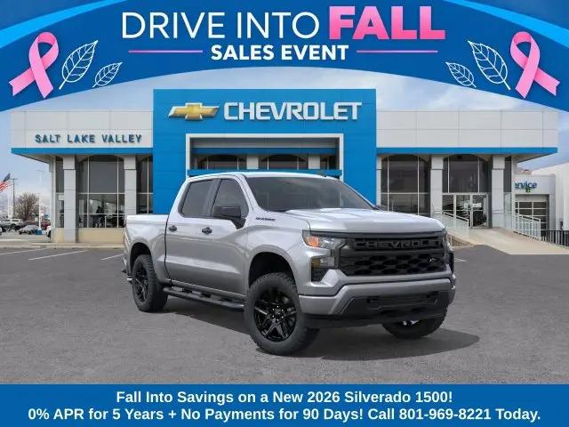 2026 Chevrolet Silverado 1500 4WD Crew Cab Short Bed Custom for sale in West Valley City, UT