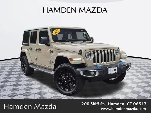 2022 Jeep Wrangler 4xe Unlimited Sahara 4x4 for sale in Hamden, CT