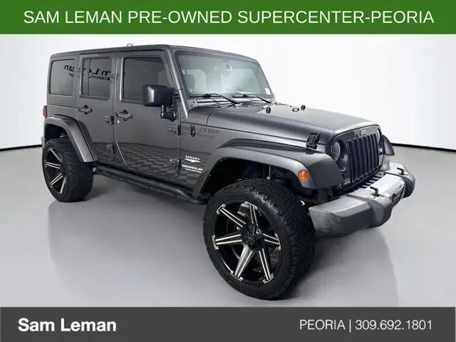 2014 Jeep Wrangler Unlimited Sahara for sale in Peoria, IL