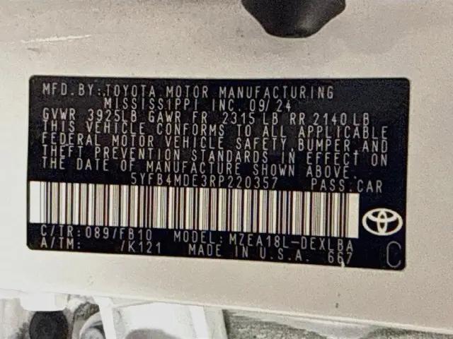 2024 Toyota Corolla LE