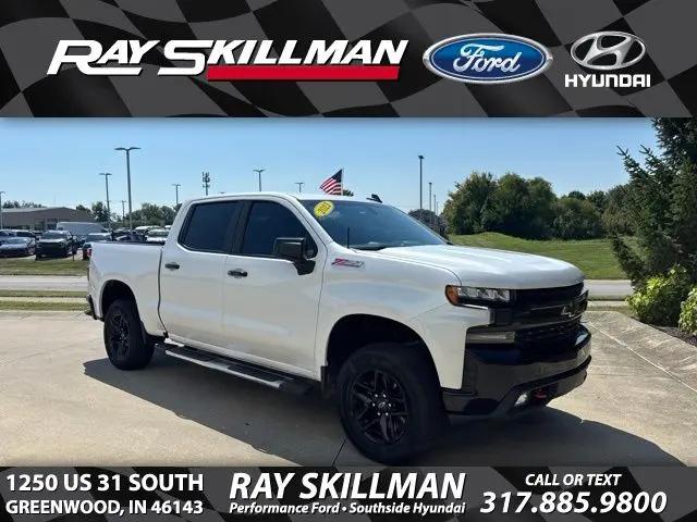 2021 Chevrolet Silverado 1500 4WD Crew Cab Short Bed LT Trail Boss for sale in Greenwood, IN