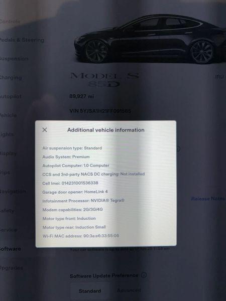 2015 Tesla Model S 85D