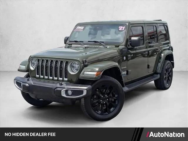 2021 Jeep Wrangler 4xe Unlimited Sahara 4x4 for sale in Bradenton, FL