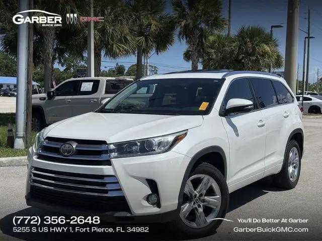 2018 Toyota Highlander Limited for sale in Fort Pierce, FL