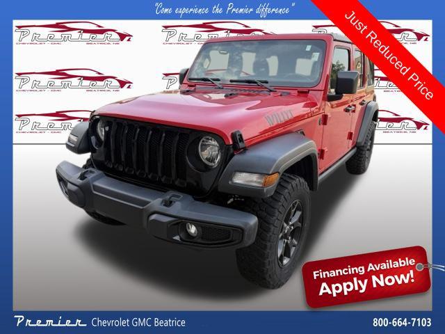 2022 Jeep Wrangler Unlimited Willys Sport 4x4 for sale in Beatrice, NE