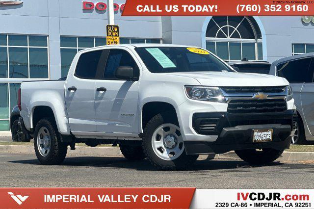 2021 Chevrolet Colorado 2WD Crew Cab Short Box WT for sale in Imperial, CA