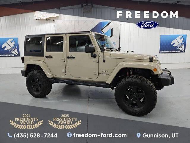 2018 Jeep Wrangler JK Unlimited Sahara for sale in Gunnison, UT