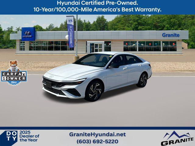2025 Hyundai Elantra Hybrid SEL Sport for sale in SOMERSWORTH, NH