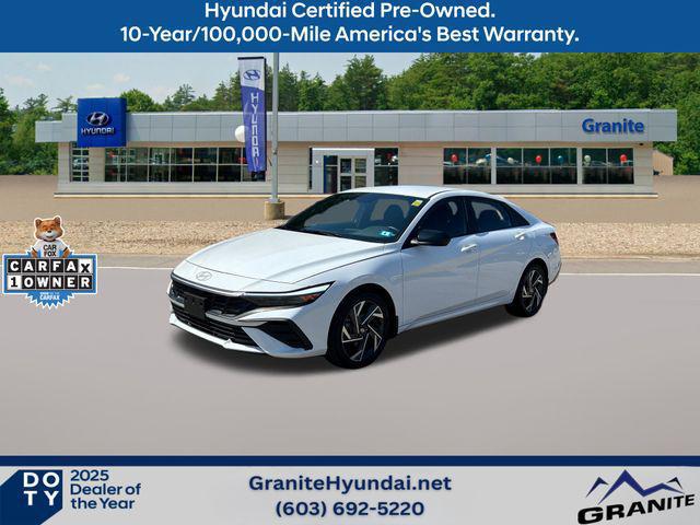 2025 Hyundai Elantra Hybrid SEL Sport for sale in SOMERSWORTH, NH