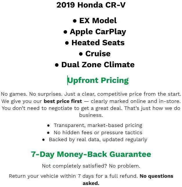 2019 Honda CR-V EX for sale in Green Bay, WI