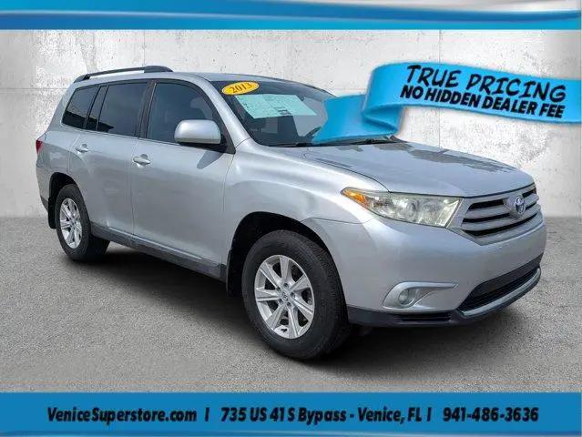 2013 Toyota Highlander Base Plus V6 for sale in Venice, FL